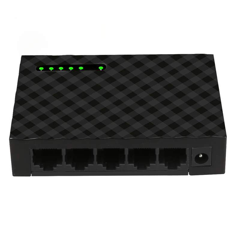 5 Port Gigabit Fast Ethernet Switch 10/100/1000Mbps Network switch adapter US EU plug