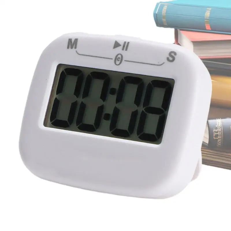 Kitchen Timers For Cooking Digital LCD Cook Timer Magnetic Countdown Time Reminder Multi-functional Management Tool For Kitchen