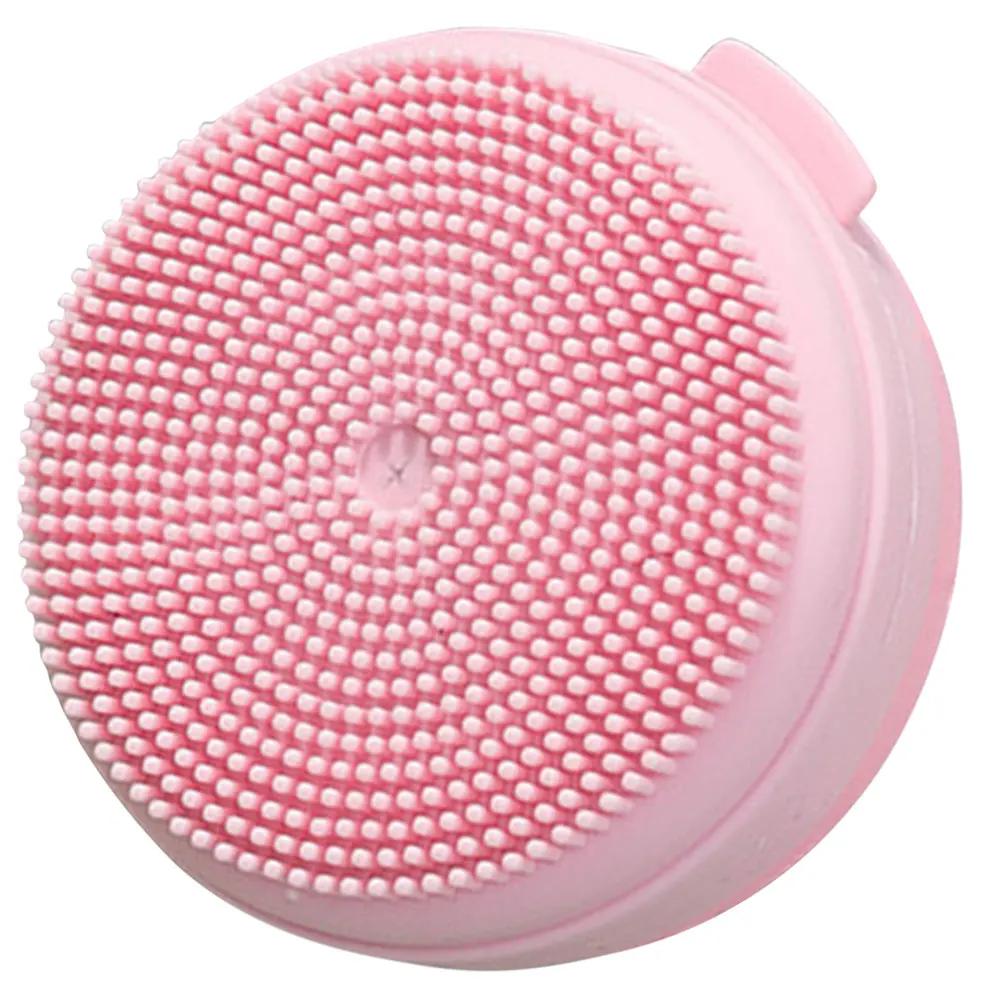 

Body Scrubber Bath Massage Brush for Portable Cleaning Skin Friendly Pink Silica Gel Baby