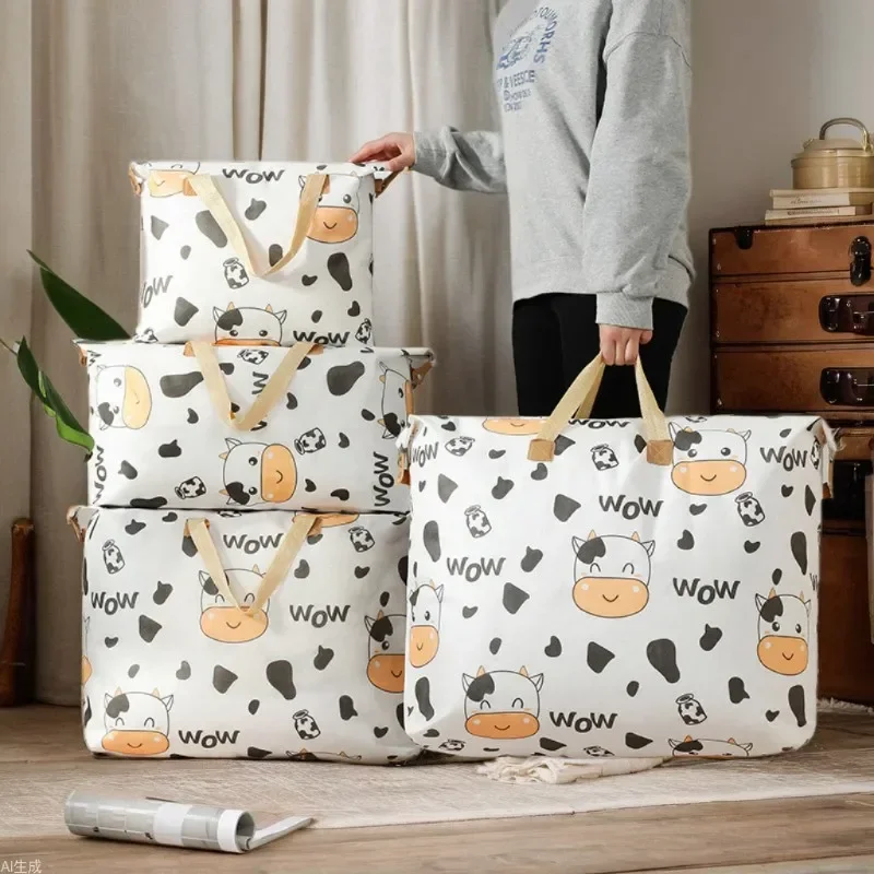 

Quilt Storage Bag Clothes Large Capacity Luggage Quilt Waterproof and Moisture Proof Moving Bag Student Packaging