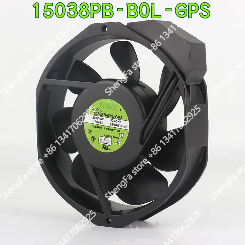 New Original NMB AC220-240V 23-44/25-44W DC EC 17CM 17238 172X150X38mm aluminum frame Device Cabinet 5915PT-20W-B30 Cooling fan