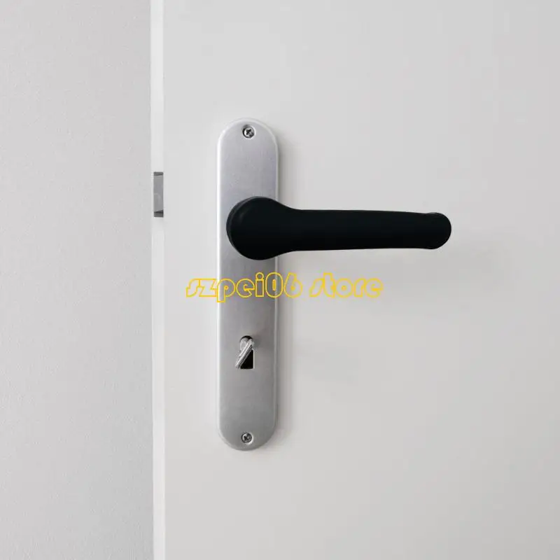 

45BF 2 шт. Силиконовые защитные накладки на дверные ручки Антистатические дверные ручки для безопасности детей в домах и местах