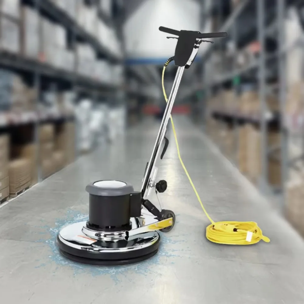 Industrial Floor Scrubber, Single Disc Cleaning Machine, Janitorial Supplies for Housekeeping, Efficient Floor Maintenance