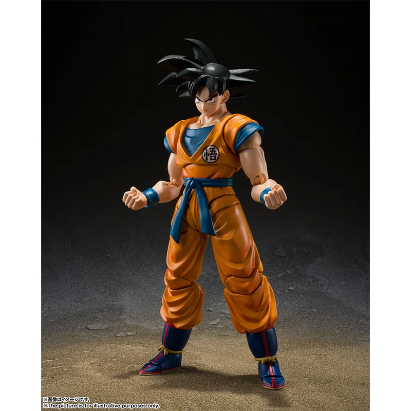 Bandai S.h.figuarts Son Goku Super Hero Dragon Ball Super Re-Release 16Cm Anime Original Action Figure Model Toy Gift Collection