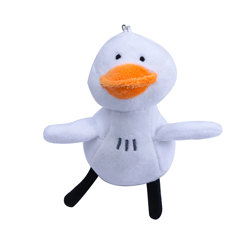Cute Duck Plush Toy Stuffed Soft Kawaii Animal Doll Plush Birthday Gift for Kids Children Xmas Bag Keychains Schoolbag Ornaments