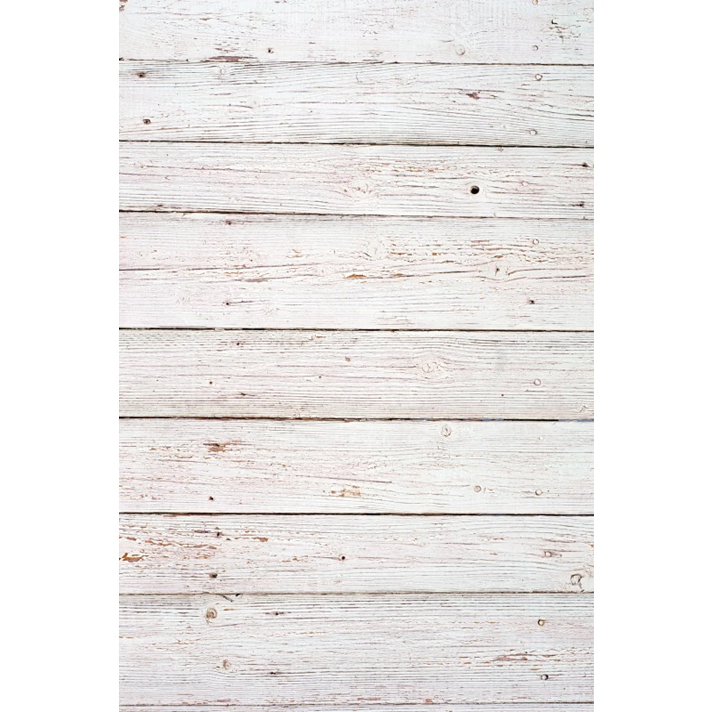 Vintage White Wooden Wall Photography Backdrop Gray Brown Wood Photo Background for Kids Adult Portrait Photo Studio Props