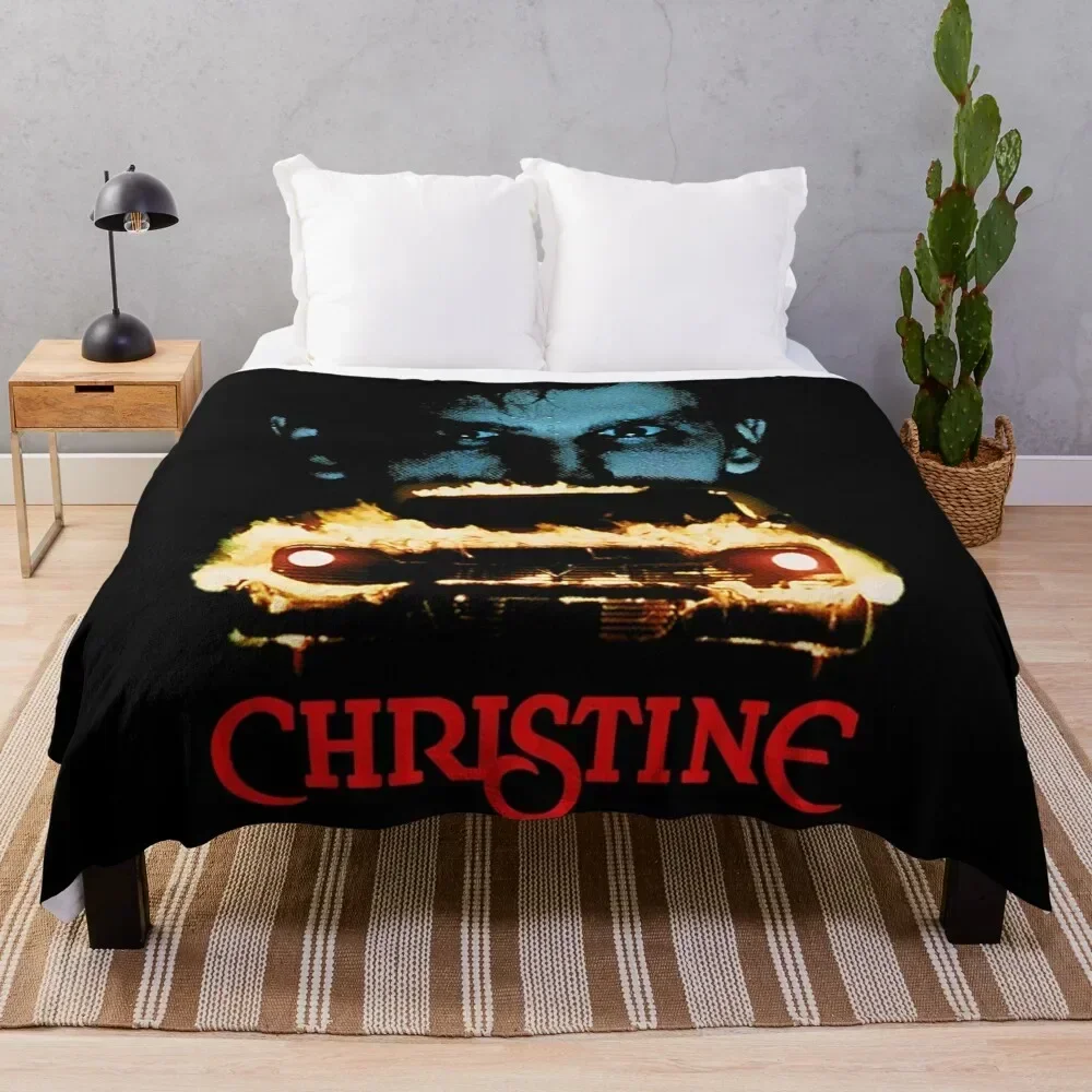 Christine and Arnie Tshirt Funny Gifts Throw Blanket For Baby Plaid on the sofa blankets and throws Blankets