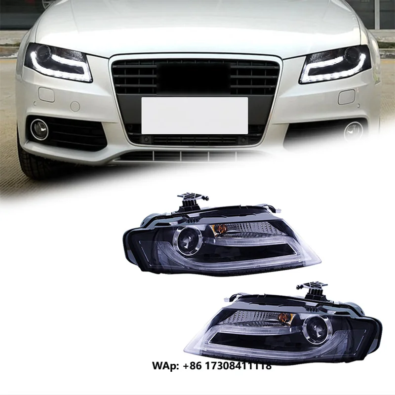 

FT Car Lights For A4 B8 Headlights 2009-2012 A4L LED Projetor Headlamp Daytime Running Light Automotive Accessories