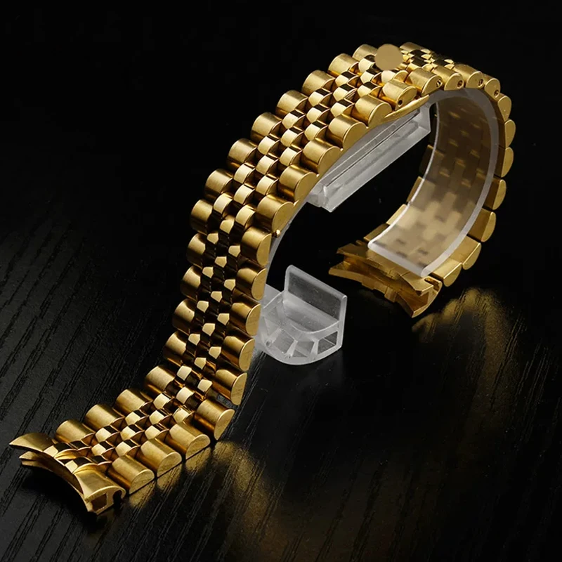 Solid Stainless Steel Watch Accessories Band For Rolex DATEJUST DAY-DATE OYSTERPERTUAL DATE 904L Watch bracelet 20mm 21mm