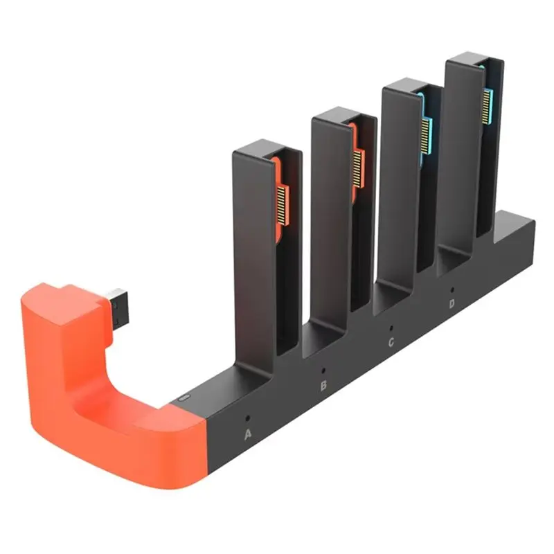 

[LXYA68Z!] Зарядная док-станция для Switch 2 NS 2 с быстрой магнитной зарядкой и LED-индикатором для до 4 джойпадов