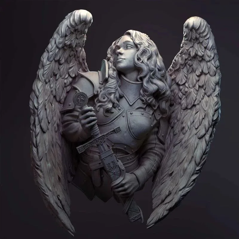 1/10 Resin Model Bust GK,Unassembled and unpainted kit