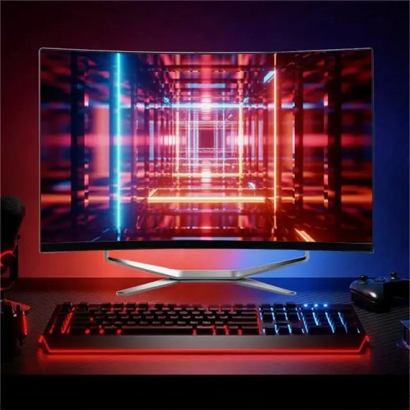 كمبيوتر ألعاب Ordinateur عالي الجودة إعداد كامل I7 16gb 32g Ddr4 512g Ssd الكل في واحد أجهزة الكمبيوتر الكاملة #3