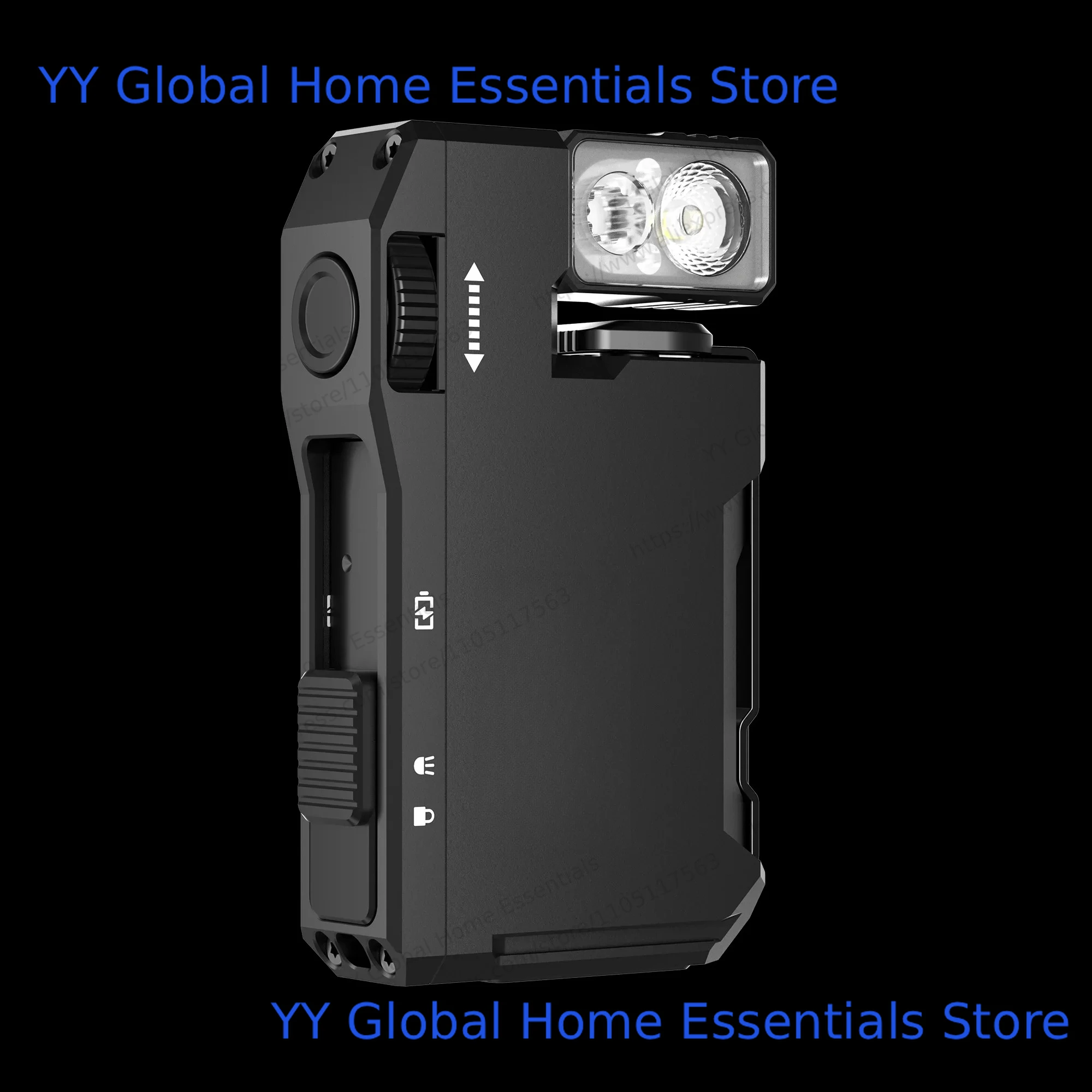 مصباح يدوي صغير بسلسلة مفاتيح، 400 لومن مع أوضاع RGB وWhite. مصباح جيب EDC قابل لإعادة الشحن للحمل اليومي وفي الهواء الطلق. #2