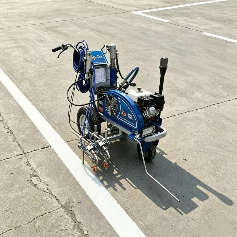 Airless Line Marking Machine for Parking Lots Highways Driveways Sports Fields Factory Courtyards School Playgrounds