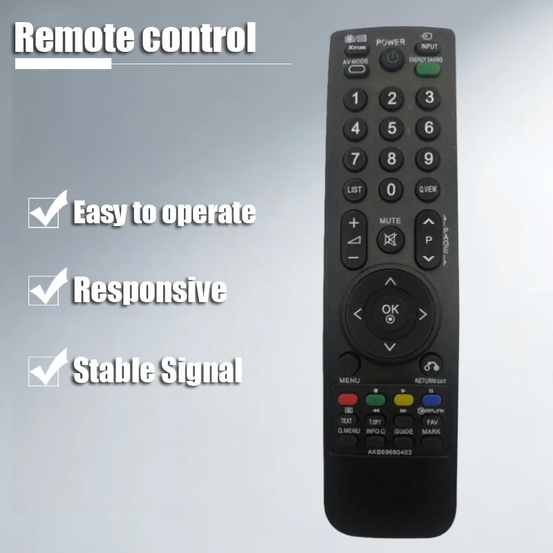 

AKB69680403 Remote Control For LED LCD TV 32LG2100 32LH2000 32LD320 42LH35FD 42PQ20D 50PQ20D, Controller remoto