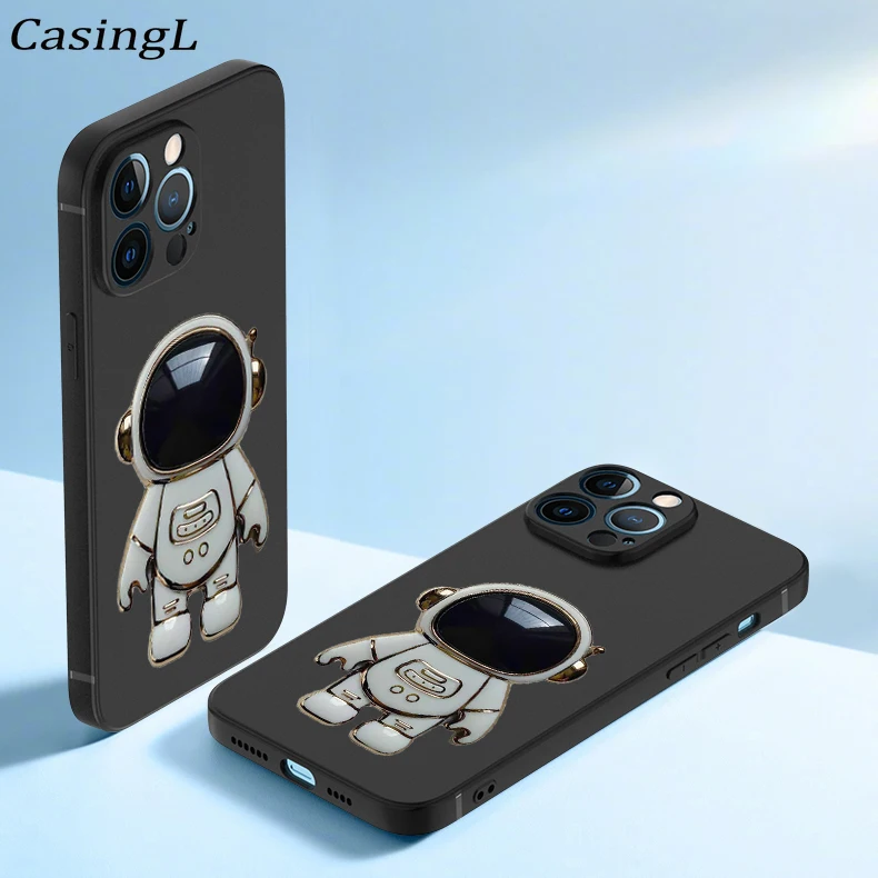 우주 비행사 홀더가있는 ZTE Axon 50 Lite 케이스 용 ZTE Axon 40 Lite 쉘용 초박형 실리콘 카메라 보호 커버