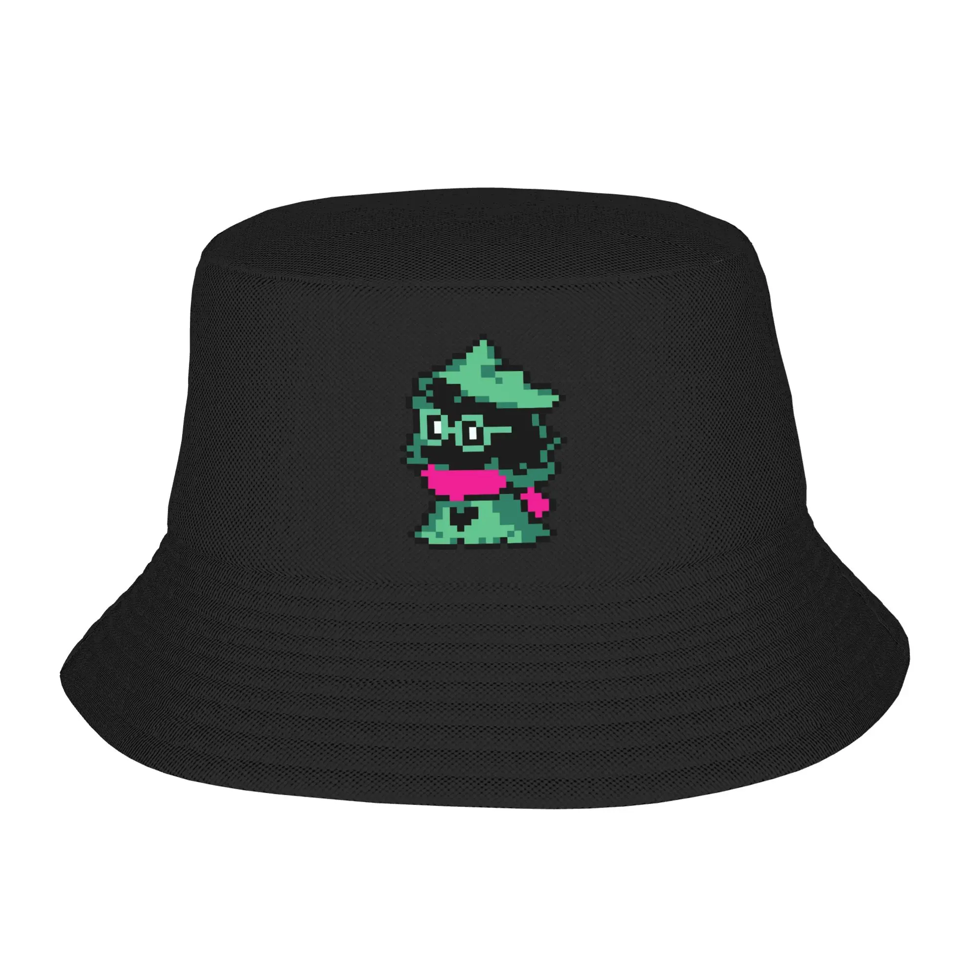 The Dark Prince Ralsei DELTARUNE UNDERTALE Bucket Hats for Unisex Field Hat Street Lightweight for Fishing Fisherman Hat Bob
