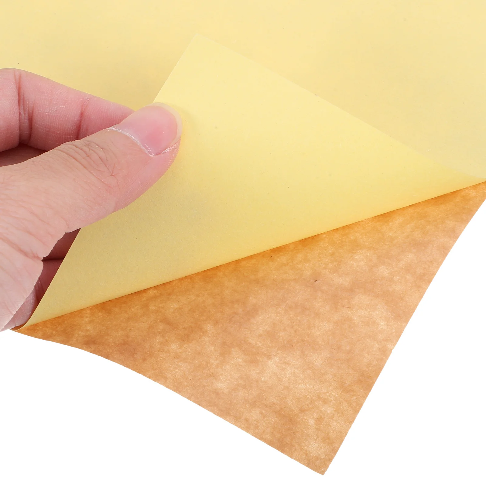 50 枚 A4 印刷可能なクラフト紙ステッカー自己粘着シートオフィス学校組織印刷ステッカー用