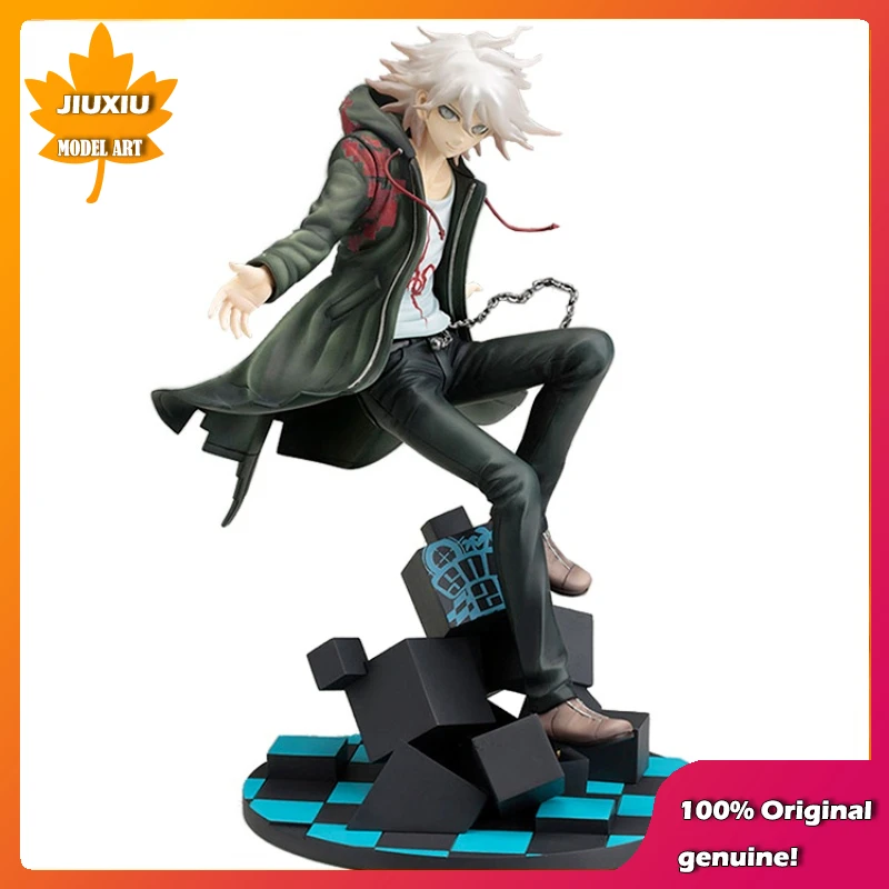 

100% Original:Anime Danganronpa 2 Nagito Komaeda 21cm PVC Action Figure Anime Figure Model Toys Figure Collection Doll Gift