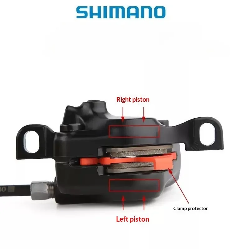 SHIMANO MT200 Hydraulic Brake MTB Mountain Bike Disc Brake Set BL-MT200 BR-MT200 Left Front 100cmRight Rear Split  170cm