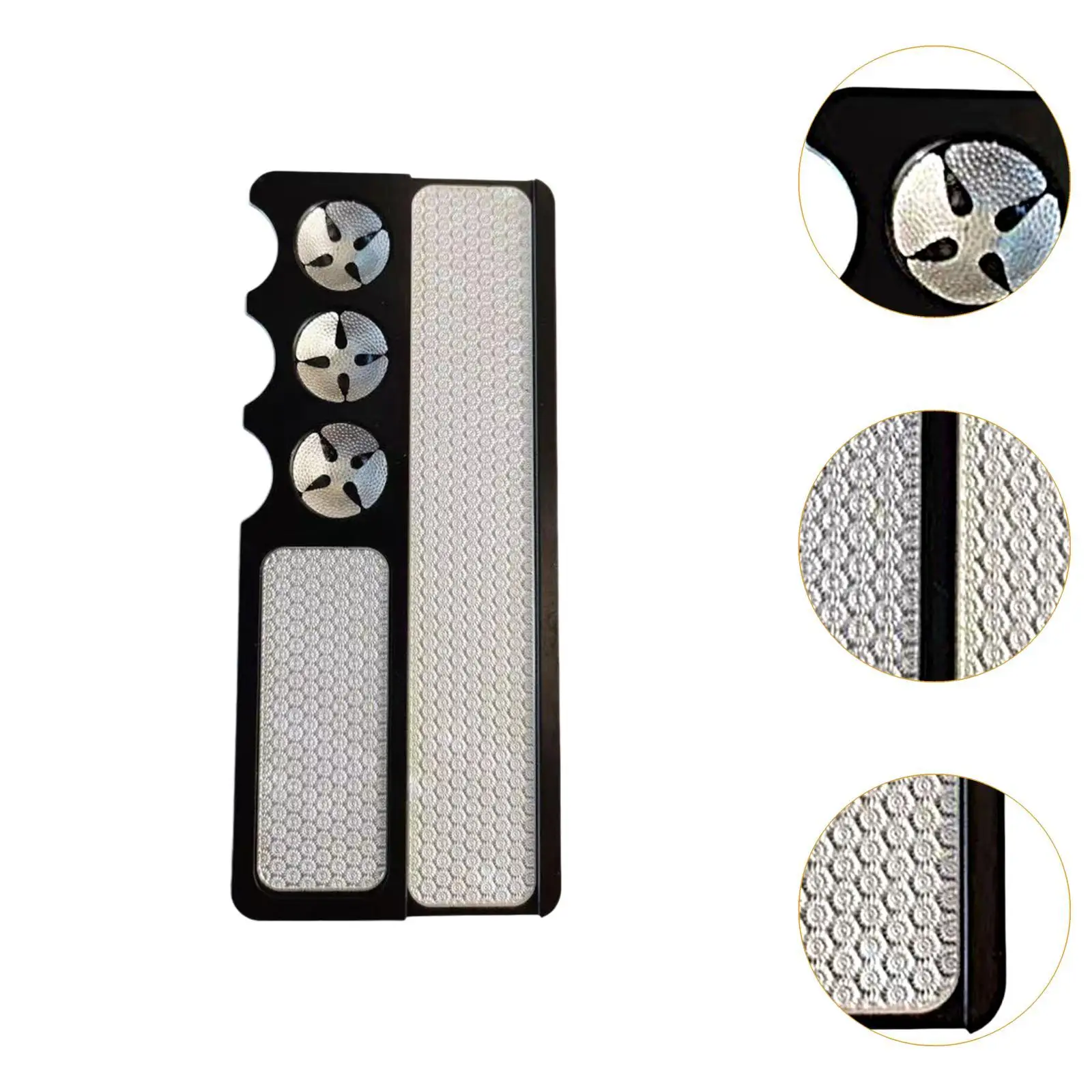 

Pool Cue Tip Grinder File Repair Tool Aluminum Shaper Billiards Accessories for Professional Cue Maintenance