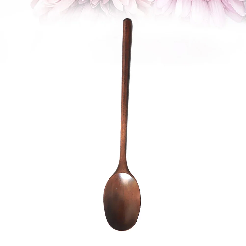 

2Pcs Long Wooden Soup Ladles Natural Wood Serving Spoons Kitchen Utensils Home Restaurant Wooden Spoon Soup Spoon