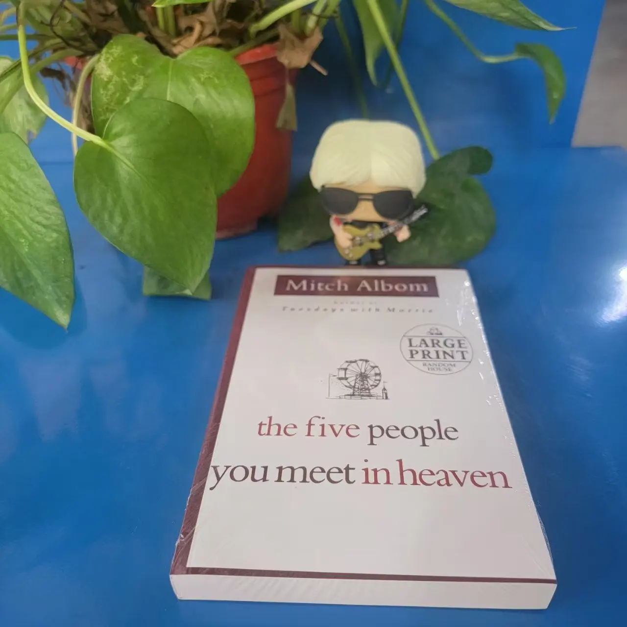 

The Five People You Meet In Heaven By Mitch Albom In English Original Novel Reading Book