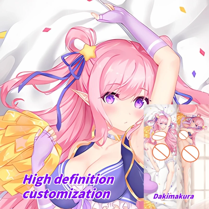 

Dakimakura Anime Pillow Case ‌Princess Connect! Re‌ Miku Girl Double-sided Print Of Life-size Body Pillowcase Gifts