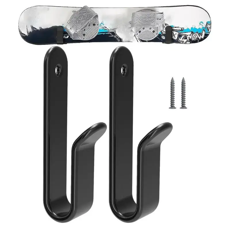 Wakeboard Display Rack Wakeboard Surfboard Wall Rack Horizontal Snow Board Display for Wakeboards Kiteboards Skateboards