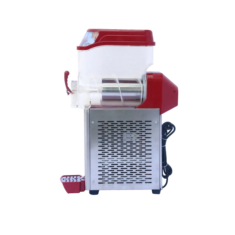 Single Tank Commercial Slushy Machine Electric Automatic Slush Maker Machine Frozen Drink Snow Melting Machine