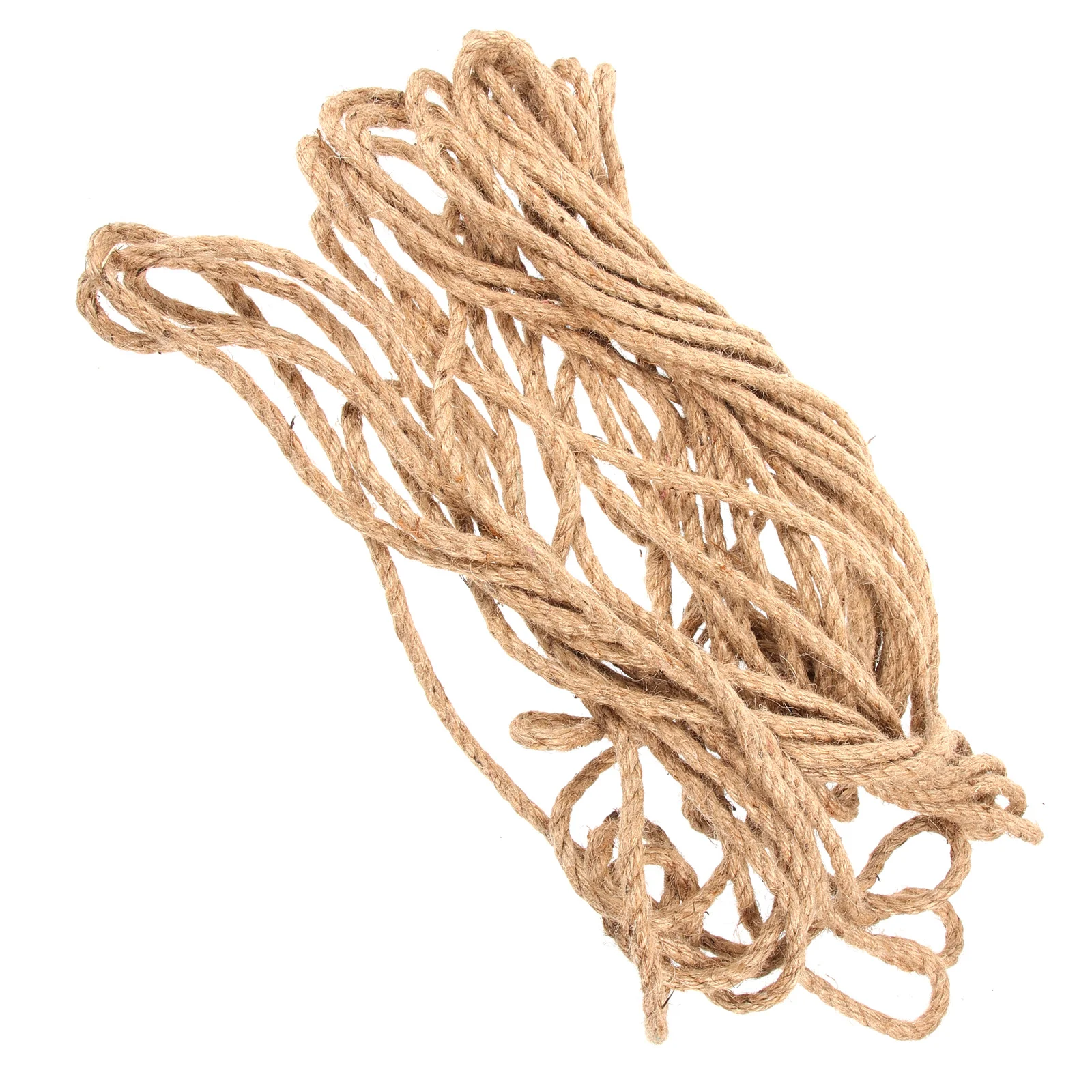 1 rollo de cuerda de yute, hilo Natural para manualidades, envoltura de regalos, accesorio de embalaje Diy, decoración de jardín, suministros para fiestas, cordón de uso agrícola