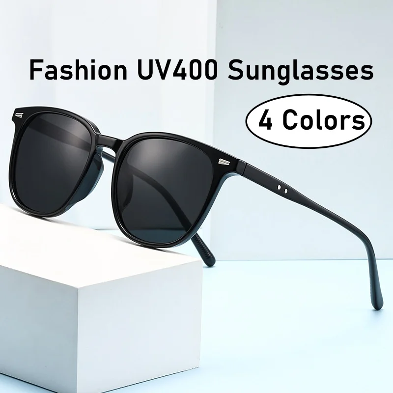 

2025 Men Women Trendy Sunglasses Fashion TR Frame Ultralight Outdoor Goggles Shades Unisex Square UV400 Protection Sun Glasses