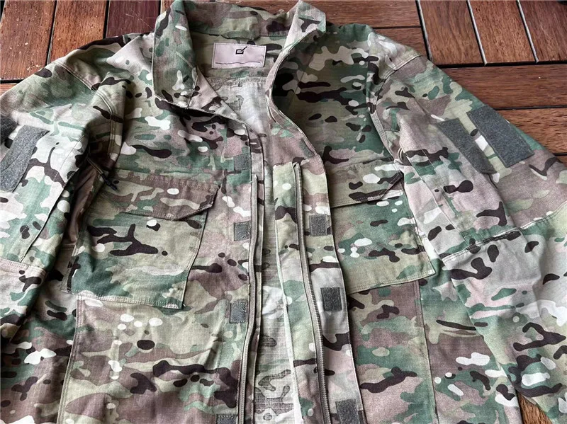 Universal Breathable Polyester Cotton MC Multi  Camouflage VKBO3.0 Cardigan Jacket Beyond L9 Base Suit Battle Shirt