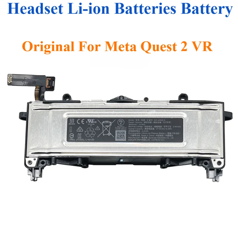 Li-ion Batteries Battery Replacement Part Accessories Original For Meta Quest 2 VR Headset