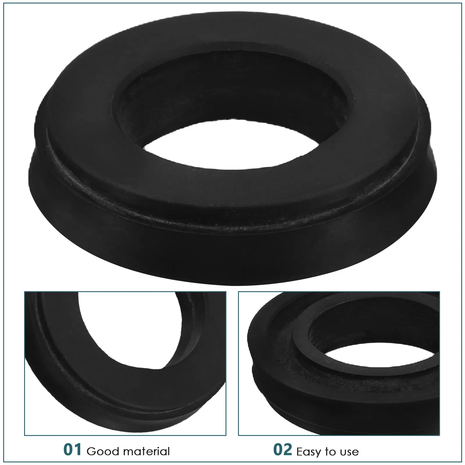 Jack Oil Seal Kit For Automotive Repair Tools Auto Mechanic Horizontal Floor Hydraulic Gasket Set Rubber Material