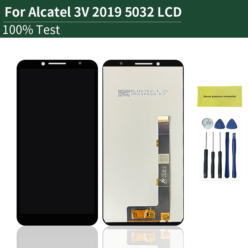 Screen For Alcatel 3V 2019  5032W LCD Display Touch Screen  Assembly Replacement for alcatel 3v 2019 screen