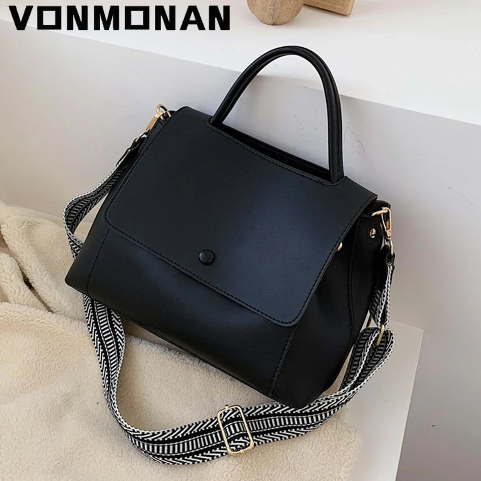 Fashion Simply PU Leather Crossbody Bag for Women 2024 Winter Solid Color Shoulder Messenger Bag Lady Chain Travel Small Handbag