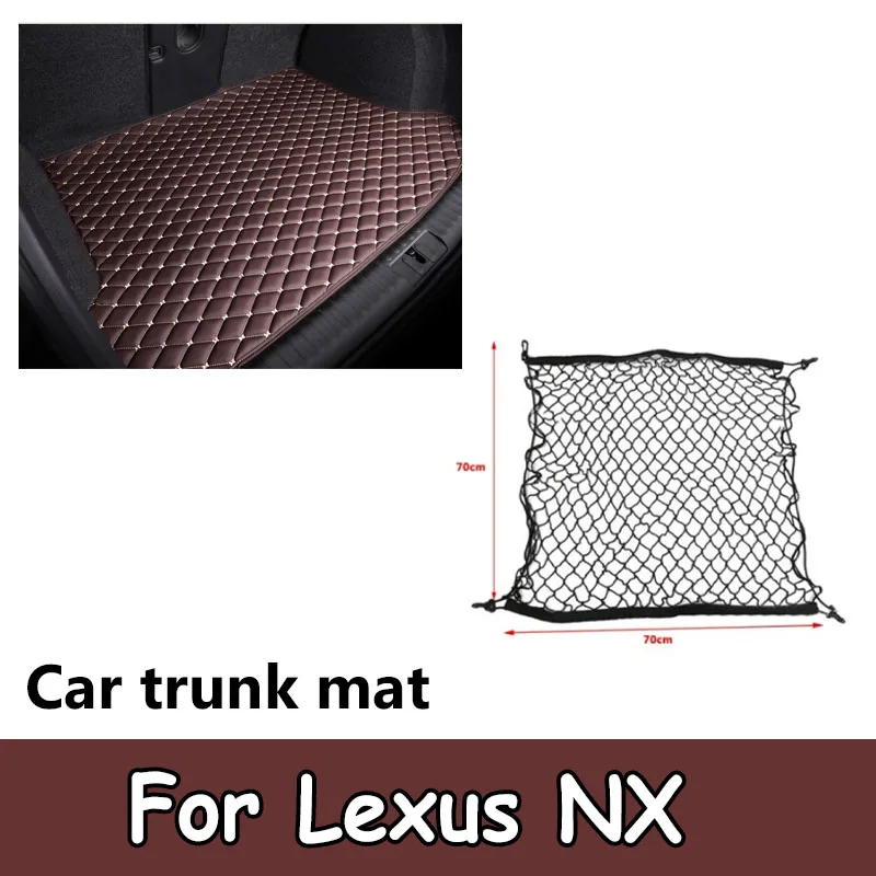 Custom Car Trunk Mat For Lexus NX 200T NX300h 2015 2016 2017 2018 2019 2020 2021 Car Floor Mats Foot Pads Non-Slip Bottom mats