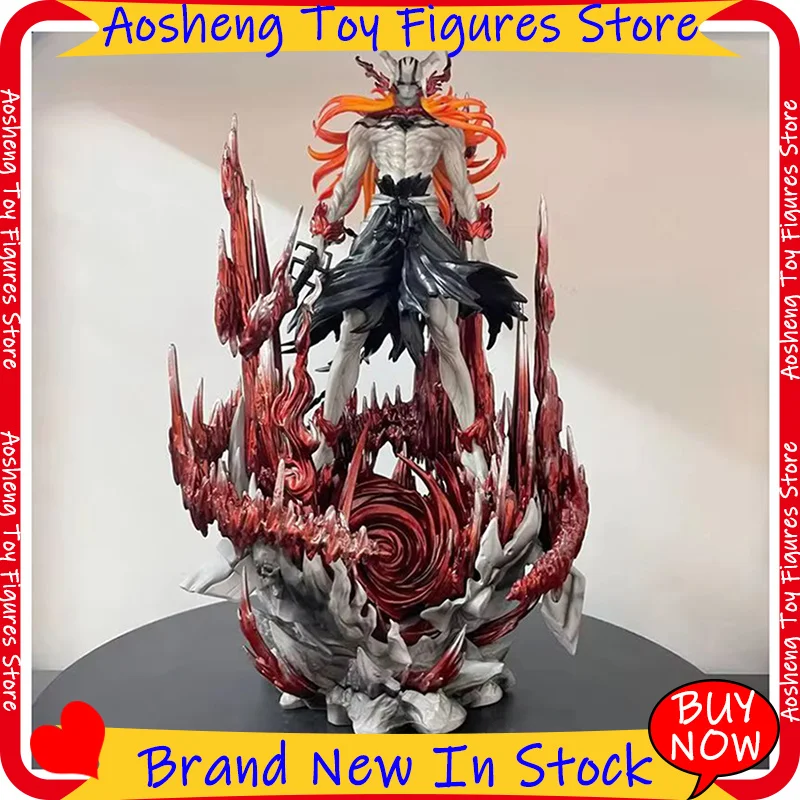 

33cm Anime Action Figure Kurosaki Ichigo Ulquiorra Cifer Bleach Series Collectible Desktop Model Toy For Anime Collector Gift