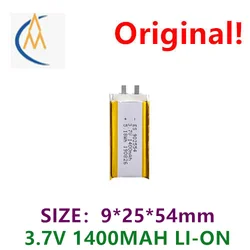 buy more will cheap Polymer lithium battery manufacturer 902554-1400mah massager electric toothbrush battery cell