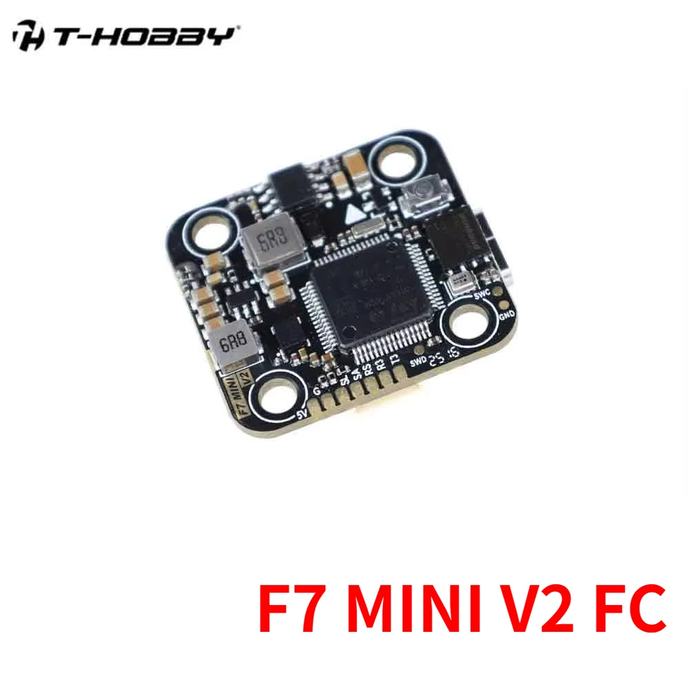 T‑HOBBY F7 Mini V2 FC 20×20mm STM32F745+MPU6000 16MB Blackbox 7 UARTs 2‑6S Input Only Serial RX Supported Works for BF/INAV