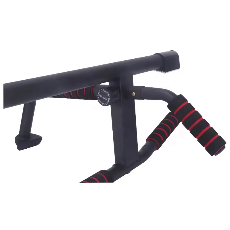 Adjustable Pull up Bar for Doorway Thickened Steel Upper Body Fitness Workout Bar Indoor Chin-Up Bar Fitness Trainer Portable view 3