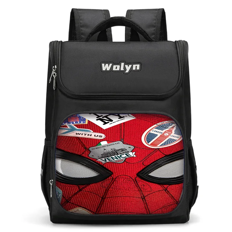 Marvel Spider-Man Large Child Backpack Boy Girls School Bag For Men Women Traveling Backpack Durable and Multi Compartmen