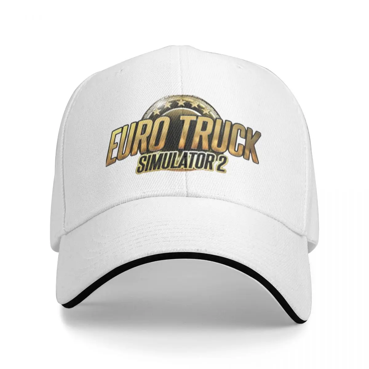 Euro Truck Simulator 2 Lovers white Cap Baseball Cap winter cap Hiking hat Woman cap Men's