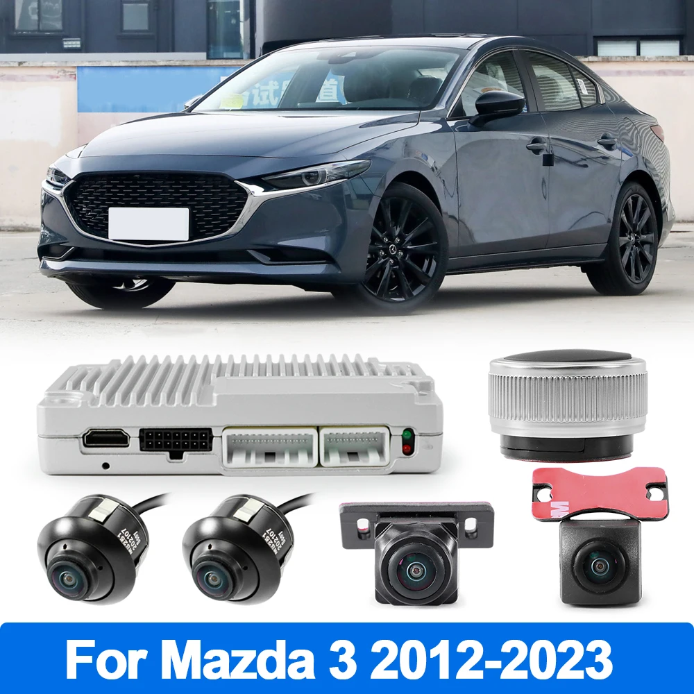 

Автомобильная панорамная 3d-система с воздушным обзором для Mazda 3, 2012, 2013, 2014, 2015, 2016, 2017, 2018, 2019, 2020, 2021, 2022, 2023