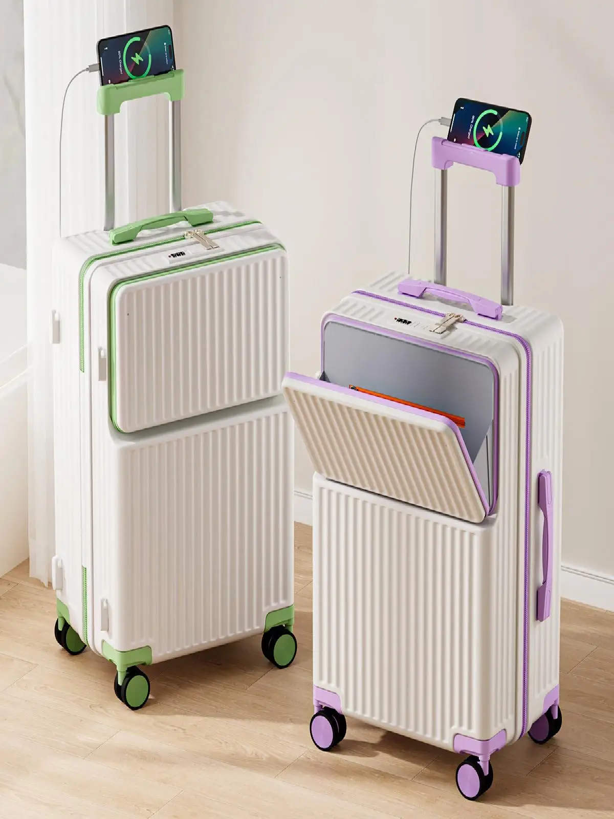 nuova-valigia-da-trasporto-piccola-da-donna-2025-da-20-pollici-grande-capacita-password-lo-tirante-da-uomo-apertura-frontale-silenziosa-multifunzione