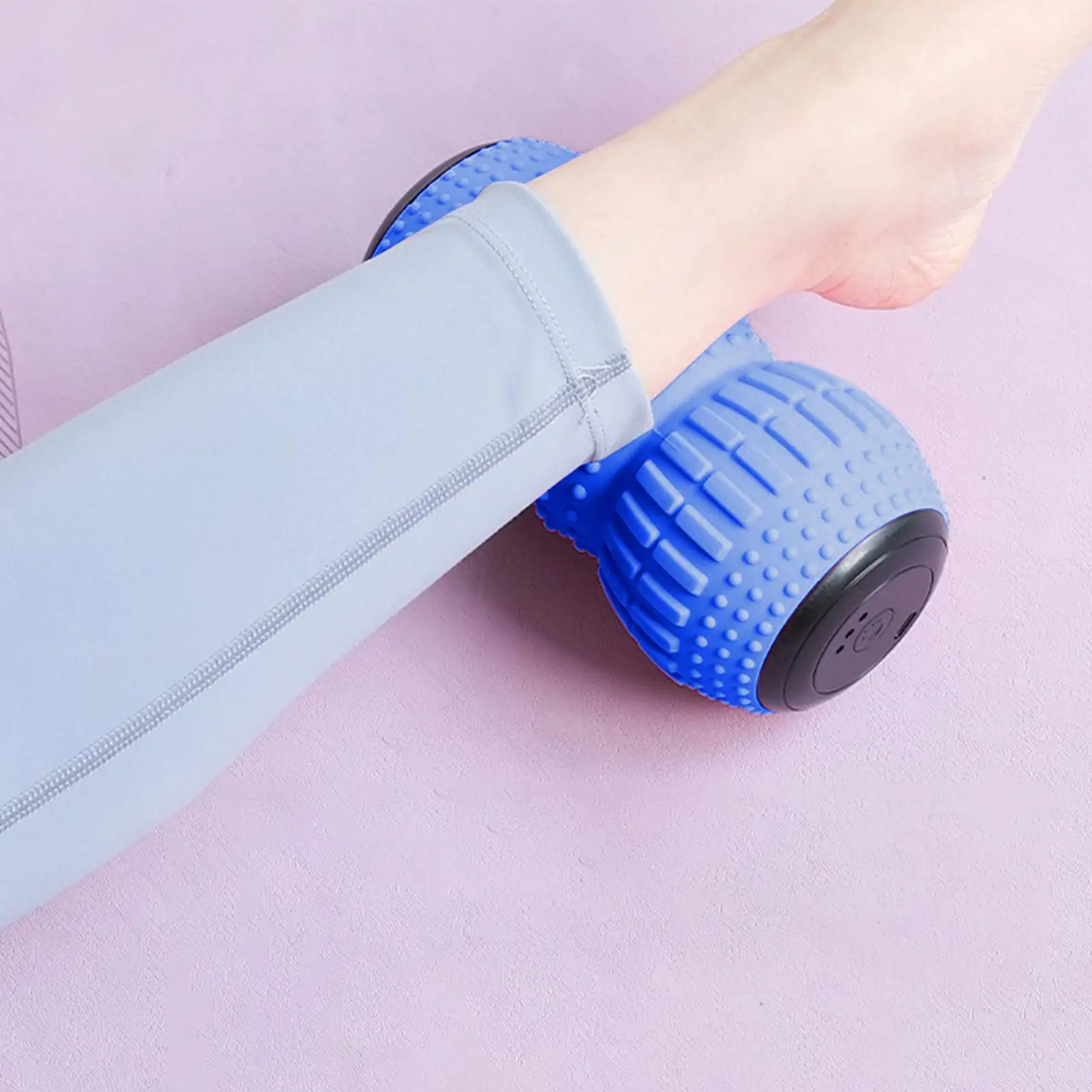 

Electric Massage Ball 3 Speeds Muscle Relaxation Roller Rechargeable Vibrating Roller For Yoga Fitness Sports Recovery Home Gym