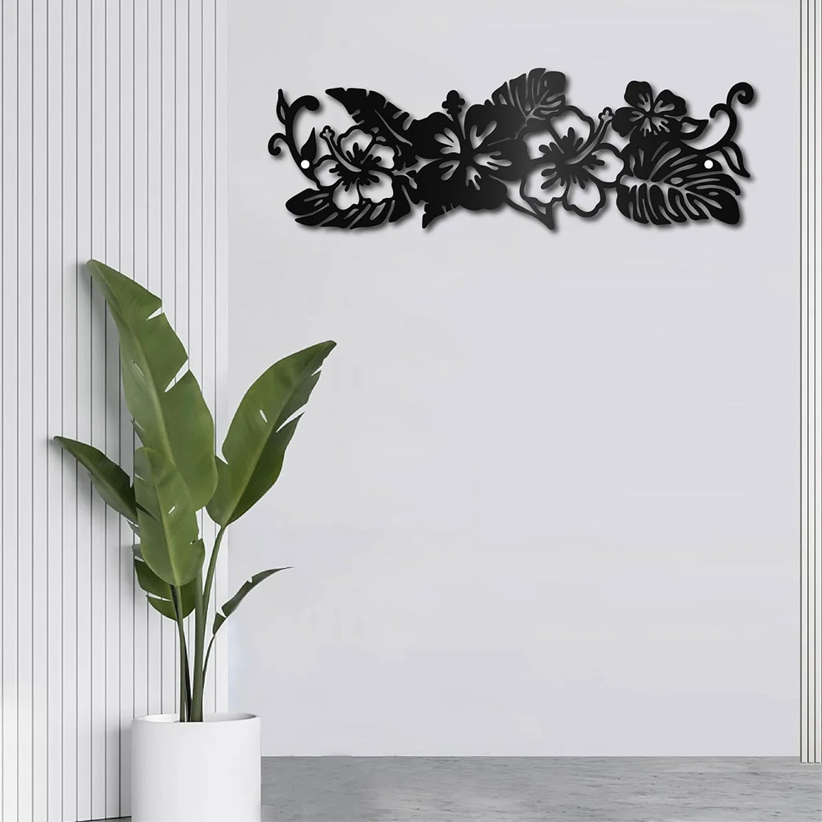 ديكور حائط معدني متعدد معلق للمنزل - الحمام غرفة المعيشة حديقة مكتب ريفي ديكور جدار معدني