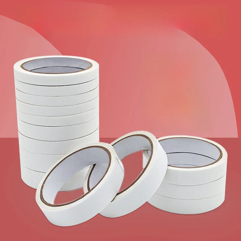 Strong Adhesive Double-Sided Tape Office Craft Cotton Paper Versatile Glue Stick Creative Design Women's Short Sleeve T-Shirt