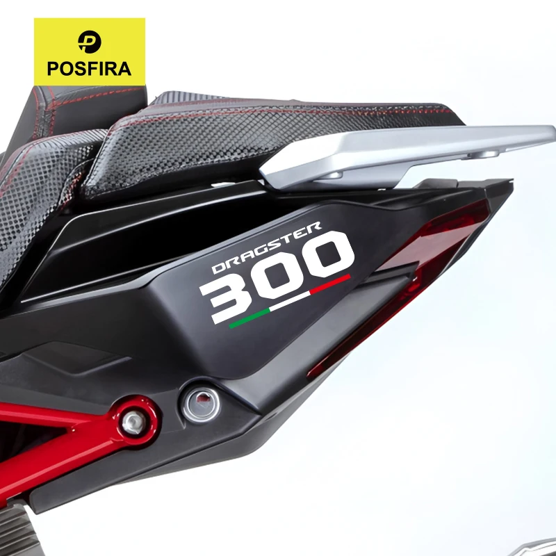 

POSFIRA наклейка на заднее сиденье мотоцикла, виниловые наклейки для Italjet Dragster 300 2025 Dragster 300, наклейки на мотоцикл, аксессуары